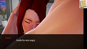 I’m so into this redhead’s homemade muff diving right now