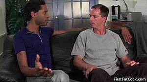 Alex Experiences His First Fat Gay Cock In Gay Sex