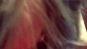 Blue-haired girl provides detailed long blowjob with specific techniques