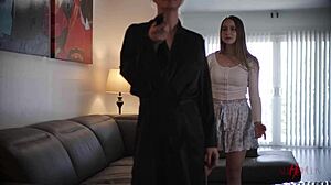 Allherluv Erotic Scissoring with Serene Siren and Laney Grey, Wow!