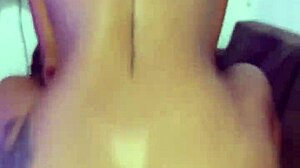 Desperate wife in stockings craves BDSM oral and pussy orgasm