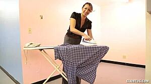 Mature Wife Gives POV Handjob and Cumshot in Early Morning