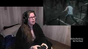 why does bbw brunette masturbate with dildo in lingerie?