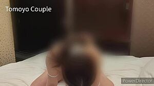 Japanese Wife Cosplays in School Swimsuit for Young Stud!