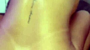 Desperate wife in stockings craves BDSM oral and pussy orgasm