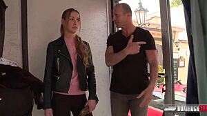 Unbelievable! Alexis Crystal Fucks in Public for Extra Cash on Xvideos!