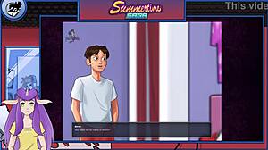 Feeling huge monster cock in summertime saga