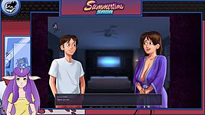 Feeling huge monster cock in summertime saga