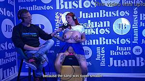 Wow, Andrea Pardo cums five times straight on a sex machine podcast!