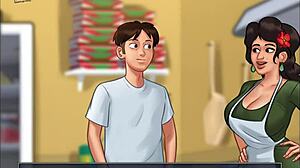 summertime saga episode 122 features big ass cartoon anime girl getting her ass fucked