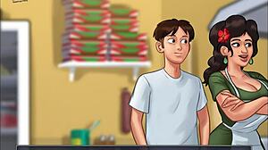 summertime saga episode 122 features big ass cartoon anime girl getting her ass fucked