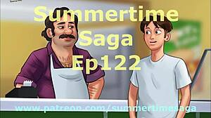 summertime saga episode 122 features big ass cartoon anime girl getting her ass fucked