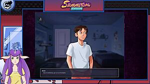 Feeling huge monster cock in summertime saga