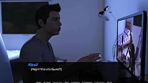 Echoes Of Lust Episode 2 Part 34: Whore Licks Monster Cock Outdoors