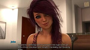 Three girls can't knock John off his feet!