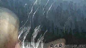 euro couple fucking outdoor on boat 😈