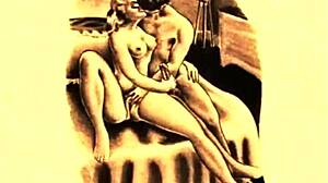 my secret life unfolds in retro cartoon fantasies