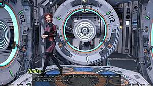 In Stranded In Space 95, I Feel Deep Emotion Holding Hands With Curvy Asian Scientist Milf