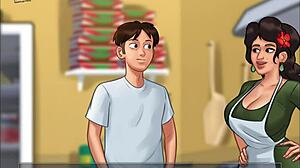 summertime saga episode 122 features big ass cartoon anime girl getting her ass fucked