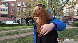 um, brad’s girlfriend, she’s like totally into public blowjobs, wanna show everyone she’s the best at it!