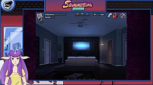 Feeling huge monster cock in summertime saga