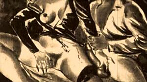 Heyy, this vintage erotic illustration is so cool, right? 😍