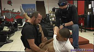 Horny Gay Police Take Piss On Robbery Suspect During Apprehension