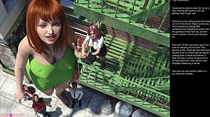 Big Apple Small Gesture Episode 10 - 3D Cartoon Erotic Scene