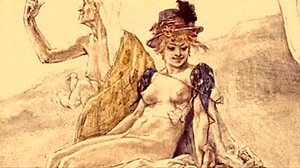 Heyy, this vintage erotic illustration is so cool, right? 😍