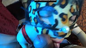 zamira’s big latina ass in costume, aleja’s ecuador shirt, watchin’ match!