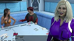 Stranded in Space 35 - Strip Poker Gets Wild with Curvy Hentai Babes! 😜