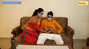 Desi Sali Sapna Gets Wild with Jiju During Festival Celebration