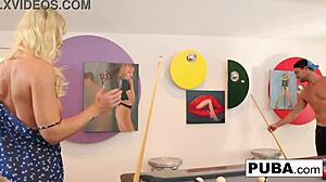 Brooke Brand Enjoys Billiards Game With Friends