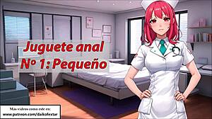 i'm jerking off to this extreme anal joi with shemale, it's an endless experiment