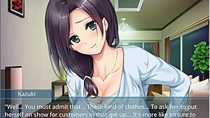 yo, oppaicafe ep 1 got my step mom and step sis in wet t-shirts with huge tits! 😍