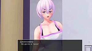 HS Tutor Part 22: Wild Deepthroat Action with Sexy Redhead!