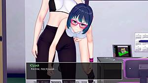 HS Tutor Part 22: Wild Deepthroat Action with Sexy Redhead!