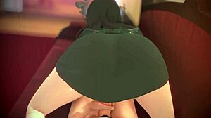 nerissa ravencroft bent over in pov doggystyle with big tits and footjob