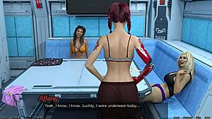 Stranded in Space 35 - Strip Poker Gets Wild with Curvy Hentai Babes! 😜