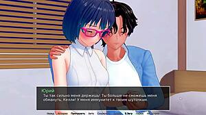 HS Tutor Part 22: Wild Deepthroat Action with Sexy Redhead!