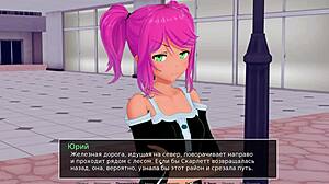 HS Tutor Part 22: Wild Deepthroat Action with Sexy Redhead!