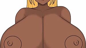 Nsfw speed painting unveils massive big tits in bold strokes