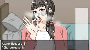 ayako's scramble heats up as she chats with strangers online