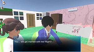 French Amateur In Satin Lingerie Rims And Blows In Pov