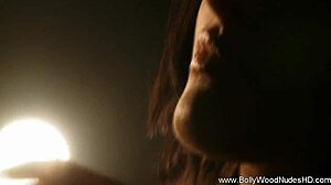 Bollywood beauty unveils sacred body dance in stunning erotic reveal.