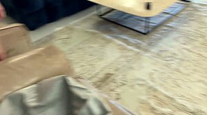 fitness model hot tight pussy turns yoga shoot into handjob