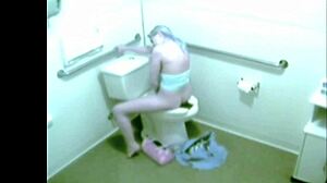 Bath Masturbator Caught on Hidden Cam Spying Teen Solo