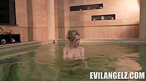 POV anal gaping with David Perry, Florane Russell, and Darrell Deeps in hardcore teen 18+ scene