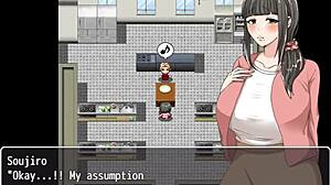 ayako's scramble heats up as she chats with strangers online