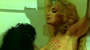 two vintage babes dive deep into hairy double action. classic lust unfolds!